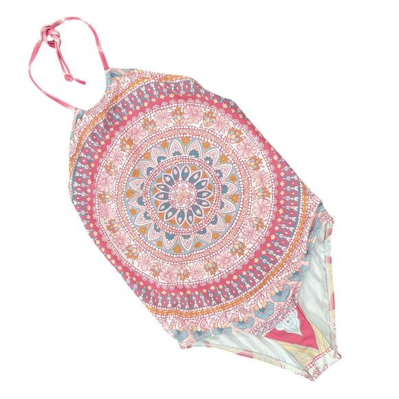 Billabong Other - Billabong Medallion Madness Halter One Piece Swimsuit‎ Girl's Size 7